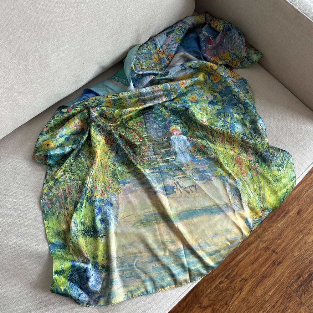 Women’s Scarf Monet Painting